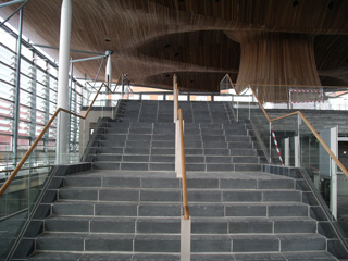 Senedd internal atrium